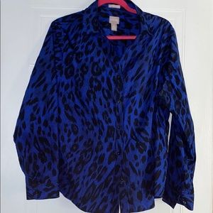 Chico’s Button Up - Leopard